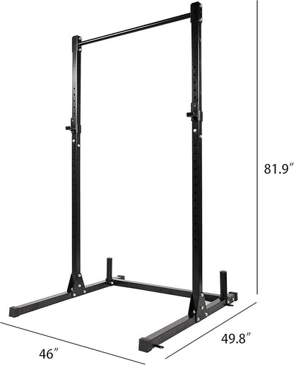 HulkFit Multi-Functional Adjustable Sport Series Squat Stand Power