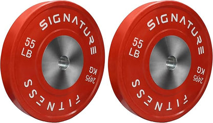 Signature Fitness 2" Olympic Competition Bumper Plate
