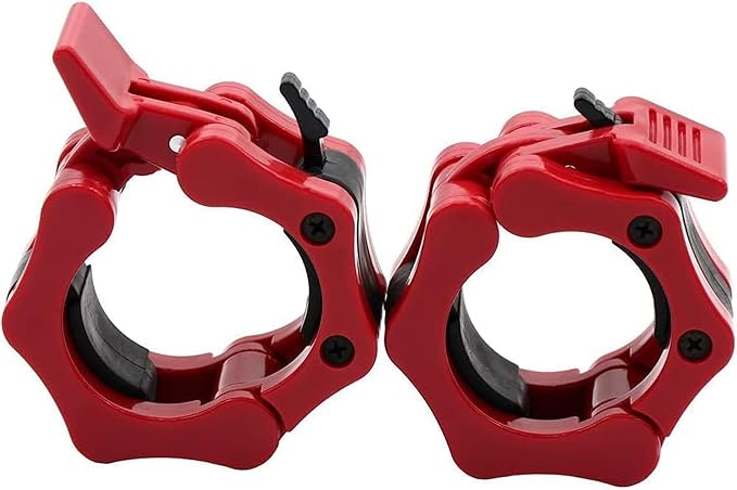 Clout Fitness Barbell Clamps Collars for 2 Inch