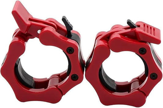 Clout Fitness Barbell Clamps Collars for 2 Inch
