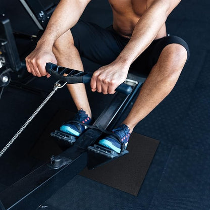 2 Pieces Rower Mat Compatible with Model D 2 Rowing