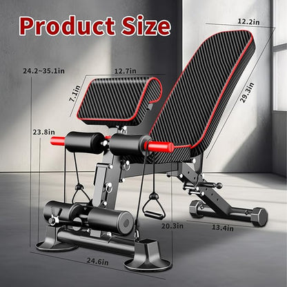 Adjustable Weight Bench 600LBS