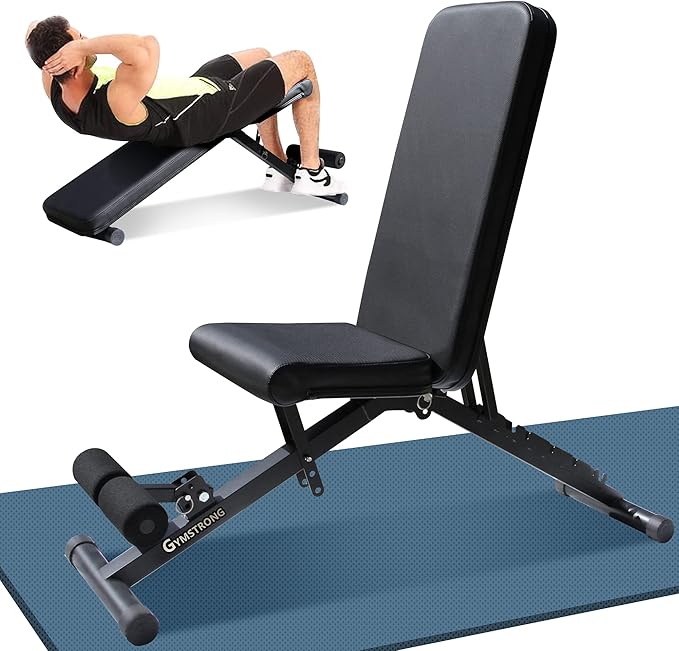 Weight Bench for Home Gym Exercise Workout Equipment 90 Degree