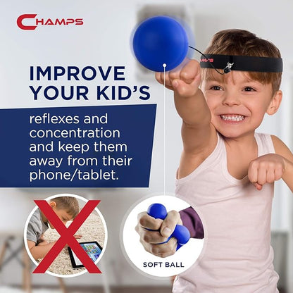 CHAMPS MMA Boxing Reflex Ball -Improve Reaction Speed