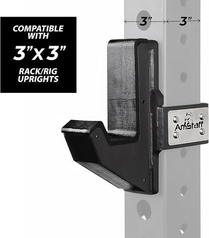 J-Hooks J-Cup Power Rack for 2"x 2" 2.5"x2.5" 3"x3" Tube 1000 LB 2)