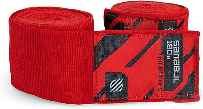 Sanabul Elastic 180 inch Boxing Hand Wraps for Boxing Gloves Muay Thai Kickboxing MMA Wraps for Men & Women