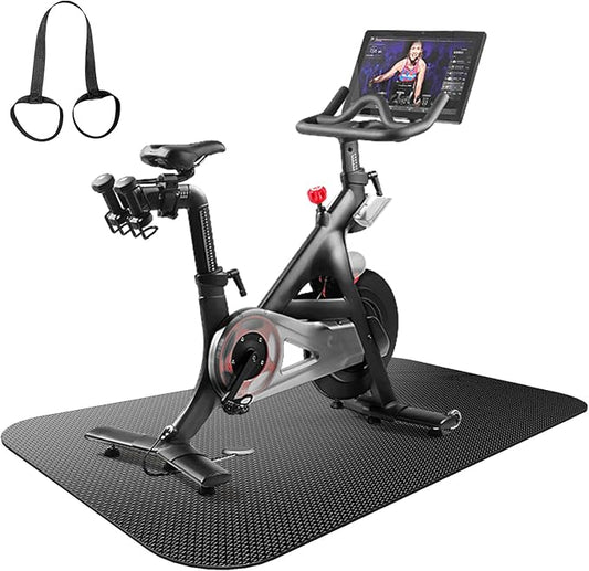Bike Mat Exercise Bike Mat 23.6" × 47.3")