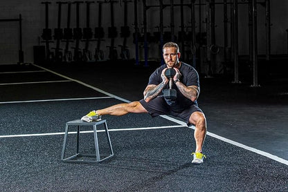 Rage Fitness Steel PlyoBox12-18-24-30Inch High Anti-SlipPlyometric JumpBoxes For Agility