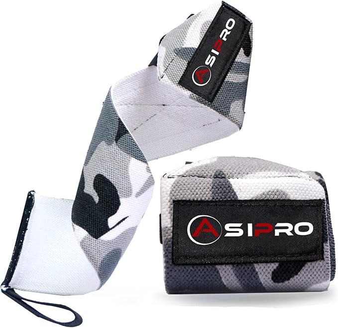 Wrist Wraps for Weightlifting 18" Wrist Straps for Weightlifting Weight Lifting Wrist Wraps for Men & Women, Muñequeras para Gym Wrist Support for Working Out, Gym Wrist Wraps for Powerlifting