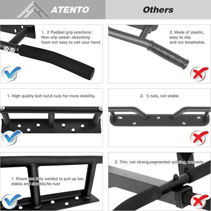 ATENTO Pull Up Bar 40'' Wide,