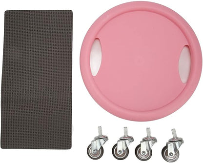 Abs Fitness Trainer Disc 4 Rollers Quiet Smoothing