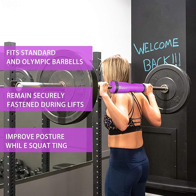 Barbell Pad Squat Pad for Squats—Squat Bar Pad—Great