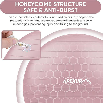 APEXUP Yoga Ball Exercise Ball
