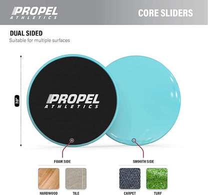 | Set of 2 Premium Core Sliders