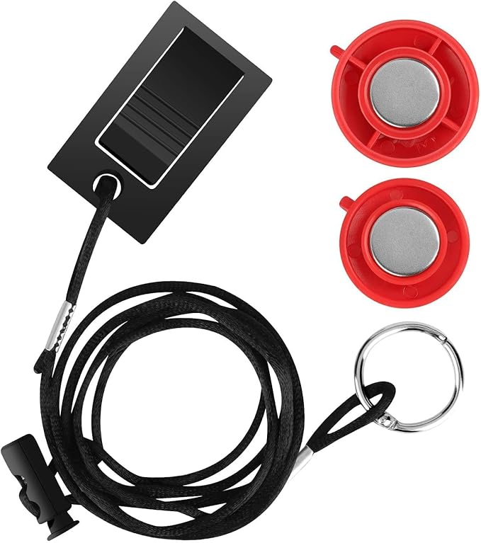 EEEKit Treadmill Safety Key Magnet Replacement, Universal Treadmill Emergency Stop Key for Image, Reebok, Epic, Golds Gym, Freemotion, Healthrider Running Machine
