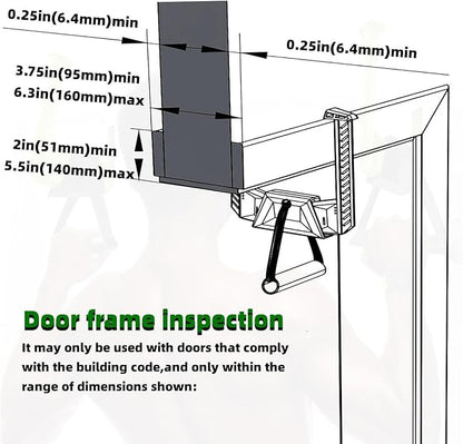 Portable Pull Up Bar 330lbs