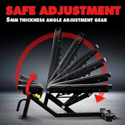 FANATICS Weight Bench 1000 LBS