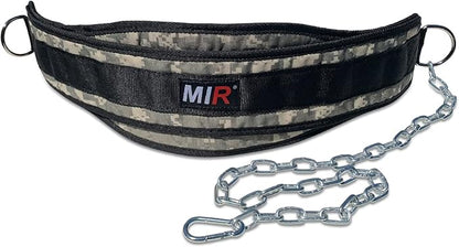Mir Dip belt With 36" - 38" chain 500lbs - 650lbs weight
