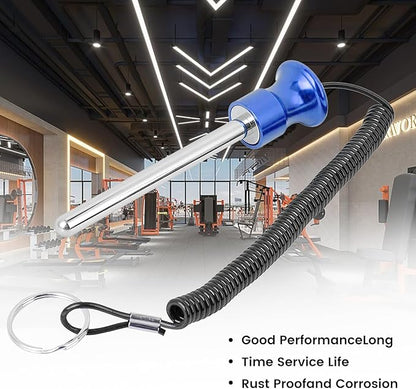 Weight Stack Pin,Universal Magnetic Weight Pin with Pull Rope Strength Training Equipment for Commercial Gym or Home Gym | Pin Insert | Heavy Duty | Health Club Grade Steel Gym Accessories