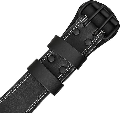 Weight Lifting Belt Genuine Leather 6 Inches Wide
