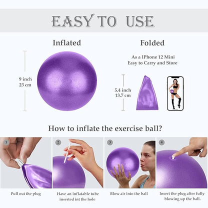 Small Pilates Ball 9 Inch