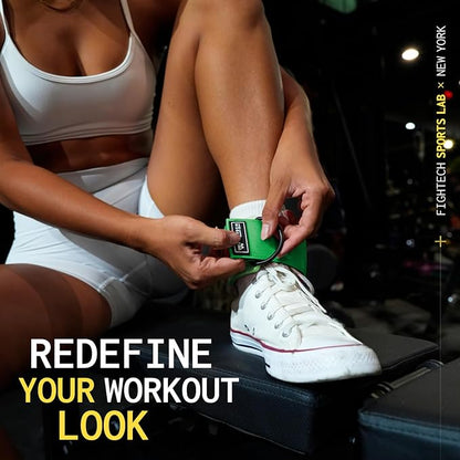 Ankle Straps for Working Out - Revitalize Your Lower Body Sculpting with Comfortable and Durable Ankle Strap for Cable Machine Pair - LiteMotion by FIGHTECH