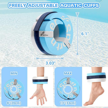 Sportneer Water Aerobics Pool Exercise Equipment New 6-Piece