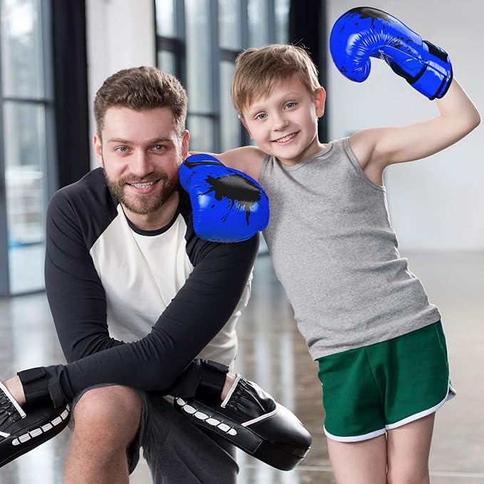 Kids Boxing Glove 6oz 8oz, Youth, Boys and Girls Training Sparring Gloves for Punching Bag, Kickboxing, Muay Thai, MMA, Gift for Age 6-15 Years