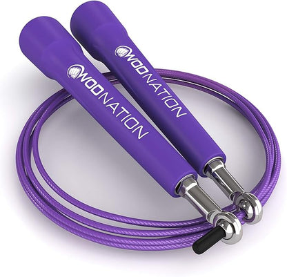 WOD Nation Adjustable Speed Jump Rope For Men