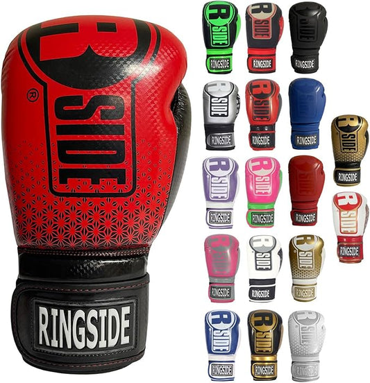 Ringside Apex Bag Gloves, IMF-Tech Boxing Gloves with Secure Wrist Support, Synthetic Boxing Gloves for Men and Women