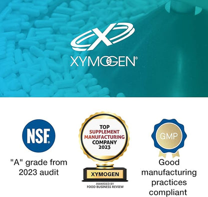 XYMOGEN MitoPrime - Fermentation-Based L Ergothioneine - Antioxidant Supplement to Support Brain Health + Already-Healthy Glutathione Levels in The Body (30 Capsules)