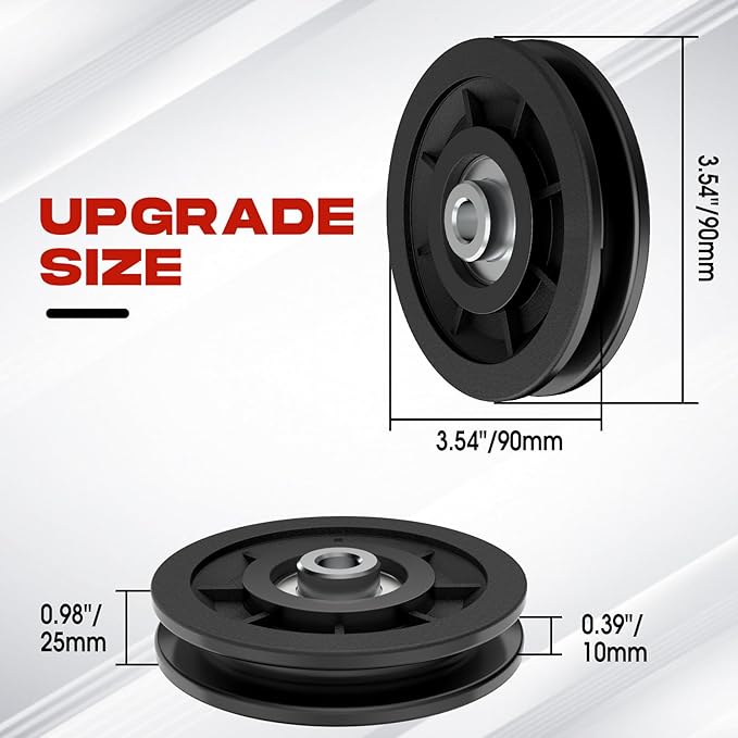 Pulley Axle for Gym Pulley System Pulley-2)