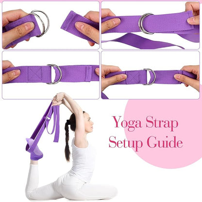 Poen 14 Pcs Pilates Ring and Ball Set 8 Resistance