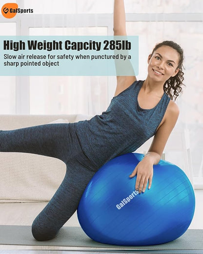 Yoga Ball Exercise Ball for Working Out