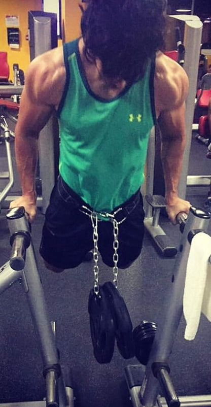 JAYEFO DIP BELT WITH CHAIN INDUSTRIAL STRENGTH STEEL 36 INCHES