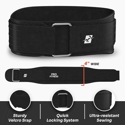 ProFitness Weight Lifting Belt - Premium Weightlifting Belt