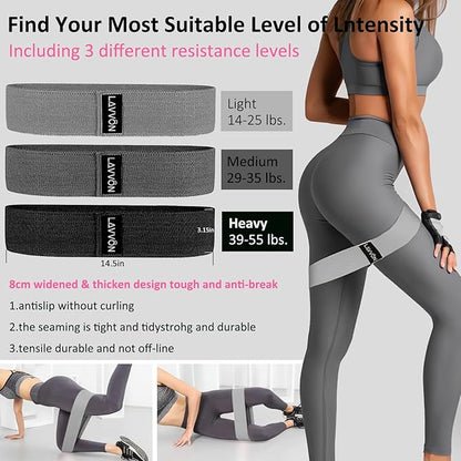 Barbell Pad Set for Hip Thrust 10Pcs- Squat Pad for Barbell Lunges & Bar Padding - Bench Press Standard Weight Bar Pad - with Ankle Straps, Wrist Straps for Weightlifting, 3 Lifting Strap