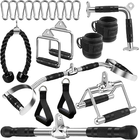 Cable Machine Attachment LAT Pulldown Attachments Cable Machine Accessories for Home Gym