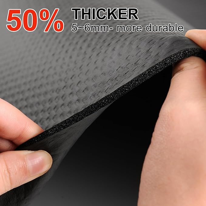 Bike Mat Exercise Bike Mat 23.6" × 47.3")