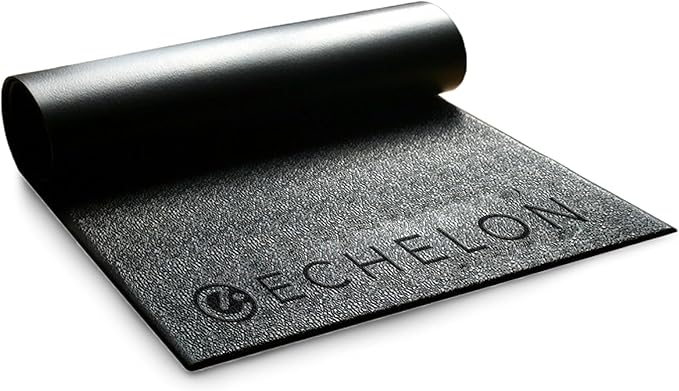 Echelon Fitness Protective Indoor Treadmill Mat: 35.25"W x 78.75"L Black