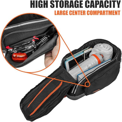 Ibera PakRak Bicycle Seat Post Commuter Rack and Quick-Release Bag
