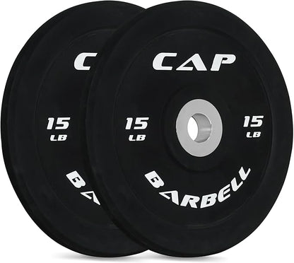 CAP Barbell Rubber Olympic Bumper Plate