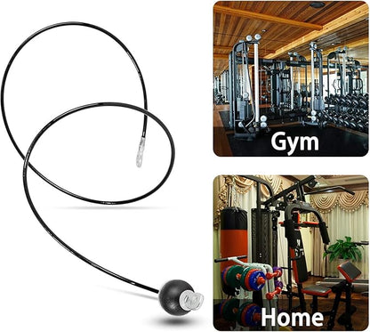 Pulley Cable Thick 5mm Steel Wire Rope for Cable Machines Home Gym Equipment Replacement Fitness Exercise Attachment