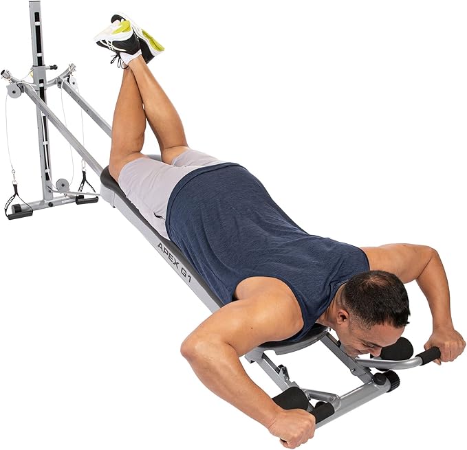 Total Gym APEX Versatile Indoor Home Gym Workout Total Body Strength Training Fitness Equipment