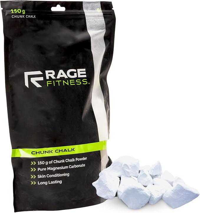 Gym Chalk | Magnesium Carbonate Athletic Chalk for Excellent Grip - Gym Workout Grip Chalk for Weightlifting & Gymnastics.