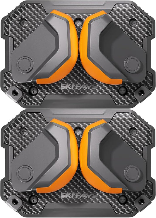 Ski & Snowboard Wall Rack for Garage - Fits Any Board, Wall Mount Holders, Damage-Free Storage, Space-Saving Winter Gear Organizer