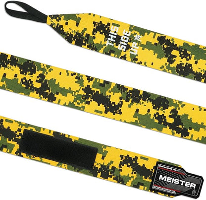 Meister Adult 180" Semi-Elastic Hand Wraps for MMA & Boxing (Pair)