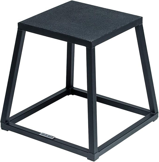 Rage Fitness Steel PlyoBox12-18-24-30Inch High Anti-SlipPlyometric JumpBoxes For Agility