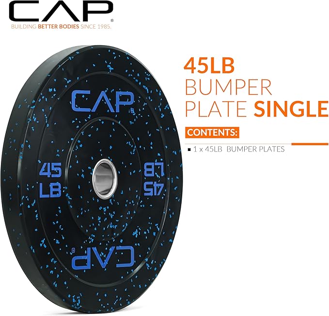 CAP Barbell Rubber Olympic Bumper Plate
