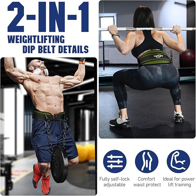 Walito 2IN1 Weight Lifting Belt